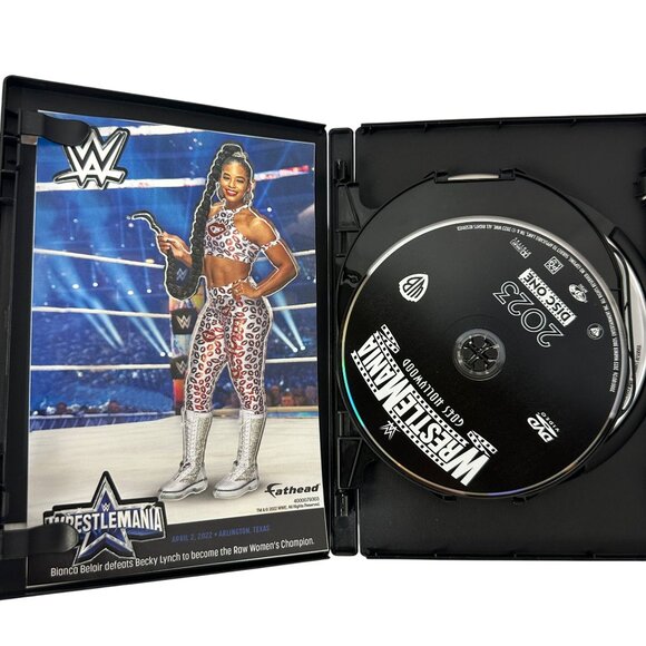 WWE WrestleMania 39 Goes Hollywood 2023 DVD PG Roman Reigns Cody Rhodes WWE - Picture 3 of 8